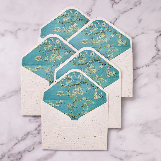 Vintage Artistic Envelopes of Van Gogh Paintings