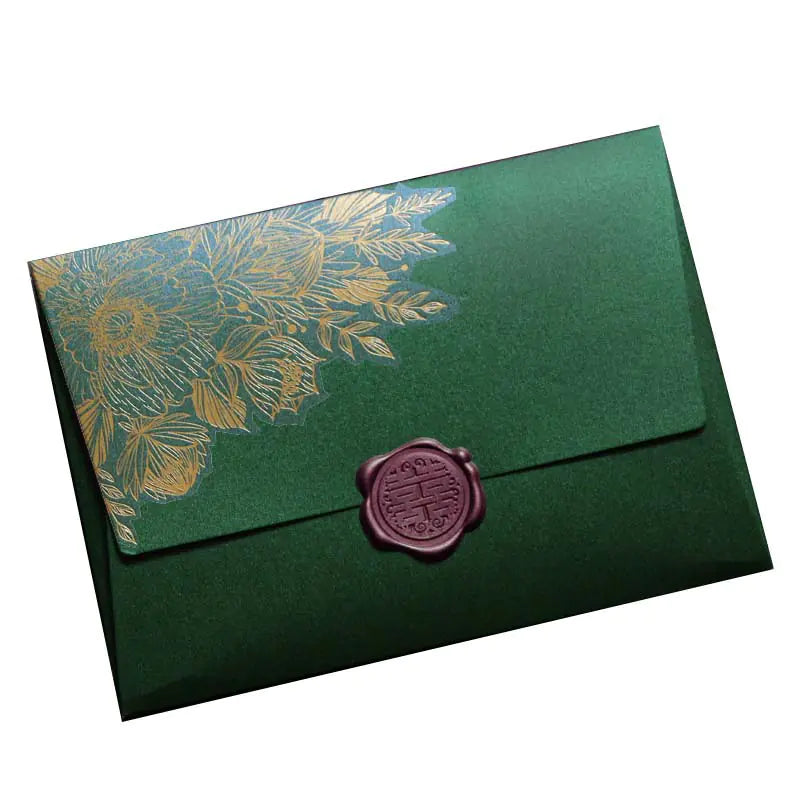 High-Grade Pearl Paper Wedding Envelopes 125x175mm