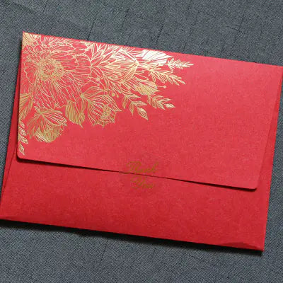 High-Grade Pearl Paper Wedding Envelopes 125x175mm
